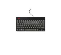 R-Go Clavier Ergonomique Compact break - Clavier - USB-C, USB - QWERTZ - Allemand - noir