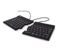R-Go Clavier Ergonomique Split break - Clavier - USB - AZERTY - Français - noir