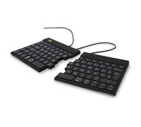 R-Go Tools Clavier ergonomique R-Go Split Break v2, logiciel de pause, QWERTZ (DE) filaire noir
