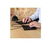 R-Go Clavier Ergonomique Split break - Clavier - USB - QWERTZ - Allemand - noir