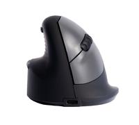 R-Go Tools Souris verticale HE Break pour gauchers – 5 boutons Bluetooth 5.0 sans fil Noir