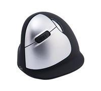 R-Go Tools HE Mouse, Design Ergonomique, Prévention de TMS, Souris Verticale pour gaucher Rechargeable, Grand (Longueur de la Main au-Dessus 185 mm), pour Windows/Mac, sans Fil RGOHELELAWL