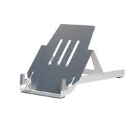 R-Go Tools Support pour ordinateur portable R-Go Riser Basic, pliable et réglable, aluminium