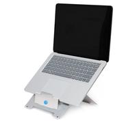 R-Go Support pour ordinateur portable Riser Flexible - Support pour ordinateur portable - argent