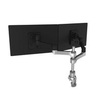 R-Go Tools R-Go Zepher 4 C2, Circulaire Bras double écran, fixation bureau, adjustable, 0-8 kg, noir-argent, faible empreinte carbone - Neuf