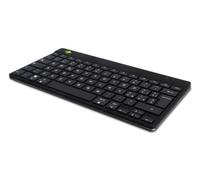 R-Go Tools Clavier Compact Break - sans fil Bluetooth 5.0, QWERTY italien, indicateur intégré, noir