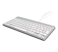 R-Go Tools Compact Break Ergonomic Keyboard QWERTY (UK), Wired, W128444810 (Keyboard QWERTY (UK), Wired, White)