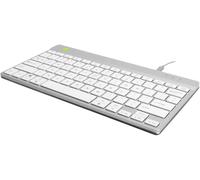 R-GO CODEWDWH - Clavier, USB, compact, ergonomique, blanc