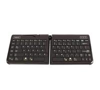 R-Go Tools Goldtouch Travel Go2 Clavier Wireless - Claviers (Standard, Sans fil, Bluetooth, QWERTY, Noir)