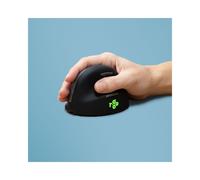 R-Go Tools HE Break Souris Ergonomique Verticale Droitier, Bluetooth 2.4GHz, 2400 DPI, Logiciel R-Go Break, Batterie 480mAh, Noir