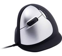 R-GO Tools HE (RGOHELELA) Souris ergonomique USB Taille: L optique noir,argent 5 Boutons 500 dpi, 1500 dpi, 2000 dpi, 3500 dpi ergonomique