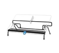 R-Go Tools Porte Documents R-Go Flex Read, Ergonomique, Avec Repose-Poignet En Mousse Souple, Acrylique Transparent
