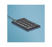 R-Go Tools Numpad Break : Pavé Numérique Ergonomique USB Filaire Noir, Indicateur de Pause LED, Compatible Windows/macOS/Linux, Câble 1.5m