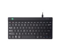 R-Go Tools R-Go Compact Break keyboard, With pause indicator, Ergonomic Flat des