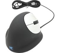 R-Go Tools Souris ergonomique RGOHE USB optique 4 boutons 3500 dpi noir/argent