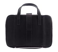 R-Go Tools Sacoche pour ordinateur portable R-Go Viva, cuir pleine fleur, avec support intégré pour ordinateur portable, noir