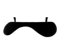 R-Go Support d'accoudoir, Support d'avant-Bras Ergonomique, à Pinces, Accoudoir pour coude, Extension de Bureau pour la Maison et Le Bureau, pour Frappe Facile et soulagement de la Douleur, Noir