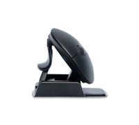 R-Go Tools Souris ergonomique ambidextre Twister pliable sans fil Bluetooth sur batterie rechargeable - Noir