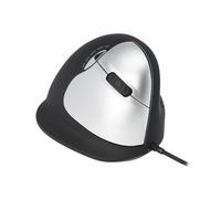 R-Go Tools Souris Ergonomique R-Go HE Break avec logiciel de pause, droiter, grand (longueur de la main > 185 mm), filaire, noir