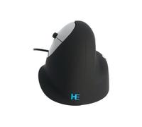R-Go Tools Souris ergonomique verticale filaire HE Break Taille M Pour gaucher