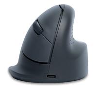 Souris R-Go Tools R-Go HE Basic - Souris verticale - ergonomique - pour droitiers - optique - 3 boutons - sans fil - Bluetooth 5.0 - noir