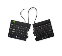 R-Go Tools Clavier ergonomique R-Go Split Break v2 avec logiciel de pause, clavier ergonomique divisé, QWERTY (US), Filaire, noir