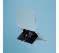 R-Go Tools Support pour ordinateur portable R-Go Riser Attachable, réglable, intégré à votre ordinateur portable, aluminium, noir