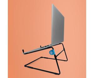 R-Go Tools Support pour ordinateur portable R-Go Steel Office, adapté pour 10-22 pouces, noir