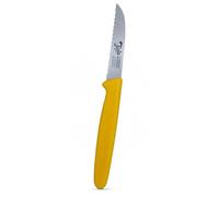 R. Herder Couteau à Légumes Dentelé 19,5 cm, Inox Solingen, Jaune