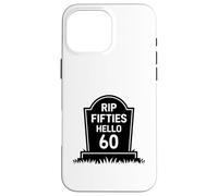 R.I.P. Fifties Hello 60 Coque pour iPhone 16 Pro Max