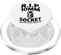 R.I.P. Prise de Courant 10 mm pour mécanicien de Voiture Amusant PopSockets PopGrip pour MagSafe