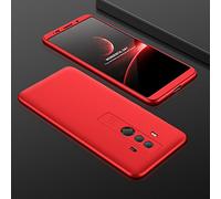 R&LStore Coque arrière 360° pour Huawei Mate 10 Pro originale Armor Case Slim Rouge