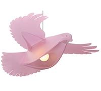 R&M Coudert Lampe de Plafond Suspension Chambre Enfant Colombe Rose