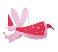 R&M Coudert Lampe Suspension Chambre d'Enfant Fée Rose et Framboise