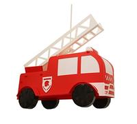 R&M Coudert - Lampe suspension pour enfants CAMION DE POMPIER 38cm (H)