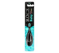 R.O.C.S. - Brosse à dents pour bébé - Fluo - 0-3 ans - Design clair - Système de brosse à dents sûr - Brosse à dents colorée pour bébé (la couleur ne peut pas être sélectionnée)