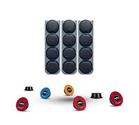 R&R SHOP - Porte-capsules pour Lavazza à Modo Mio, à coller, compatible avec capsules a Modo Mio adhésifs 3M, 4 capsules chacune, 100% - Lot de 3