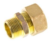 R Raccord à compression droit en laiton 3/4'' mâle x 22mm 54 Bar DIN EN 1254-2