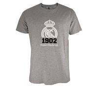 R ROGER'S T-Shirt Real Madrid Gris pour Adulte Taille M