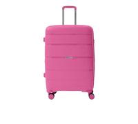 R Roncato Chariot aviateur en polypropylène, fuchsia, L, Valise rigide, fabriquée en polypropylène, extensible, 4 roues pivotantes