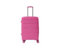 R RONCATO Chariot aviateur en polypropylène, fuchsia, M, Valise rigide, fabriquée en polypropylène, extensible, 4 roues pivotantes