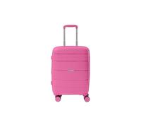 R Roncato Chariot aviateur en polypropylène, fuchsia, S, Valise rigide, fabriquée en polypropylène, extensible, 4 roues pivotantes