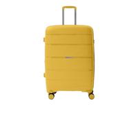 R RONCATO Chariot aviateur en polypropylène, jaune, L, Valise rigide, fabriquée en polypropylène, extensible, 4 roues pivotantes