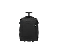 R Roncato Sac à dos trolley ligne Clever pour vols low cost dimensions EasyJet 45 x 35 x 20 cm, Noir , Zaino Trolley EasyJet 45x35x20 cm, Classique