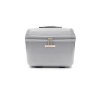 R Roncato Trolley FIBRA, extensible, argent, BEAUTY CASE, Valise rigide, extensible, roues pivotantes