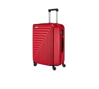 R Roncato Trolley FIBRA, extensible, rouge, M, Valise rigide, extensible, roues pivotantes