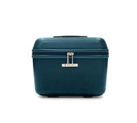 R Roncato Trolley FIBRA, extensible, Sarcelle, BEAUTY CASE, Valise rigide, extensible, roues pivotantes