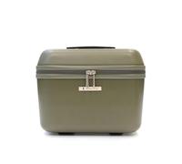 R Roncato Trolley FIBRA, extensible, vert, BEAUTY CASE, Valise rigide, extensible, roues pivotantes
