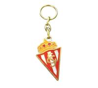 R. Sporting De Gijón | Porte-clés écusson, rouge, Estandar, Moderne