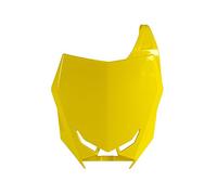 R-Tech - Plaque Avant Compatible Suzuki 450 Rmz 18- + 250 Rmz 19- Jaune